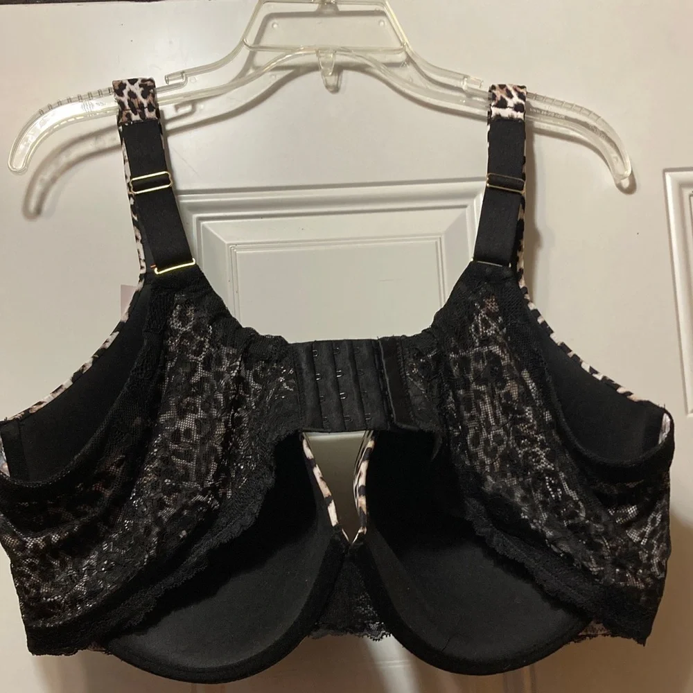 Leopard Print Tshirt Bra‎ 46DD NWT
